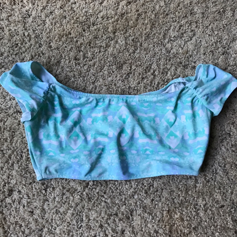 Off the Shoulder Swim Top
