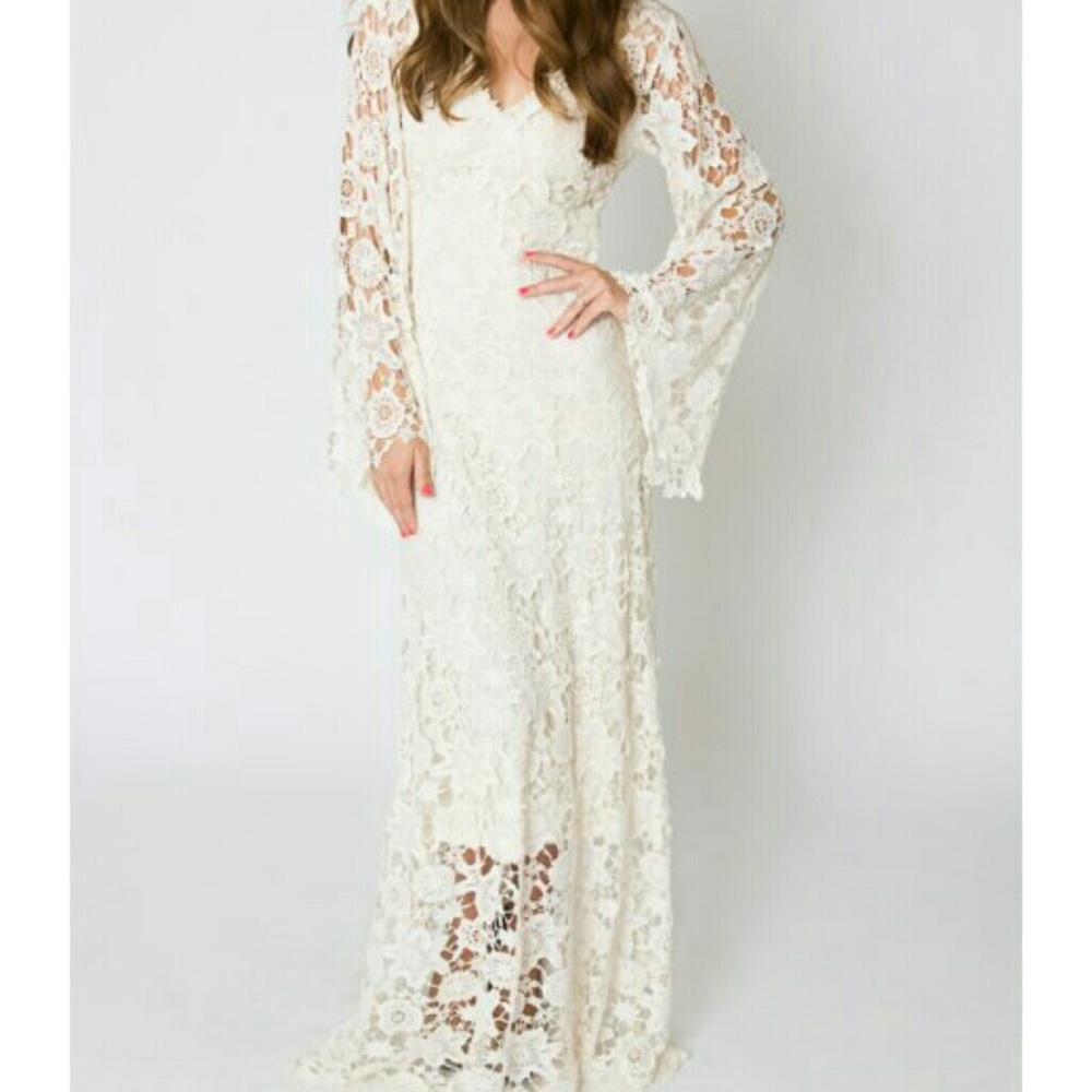 Dreamers and lovers wedding dress