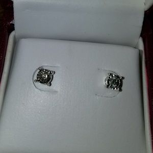 Diamond Stud Earrings
