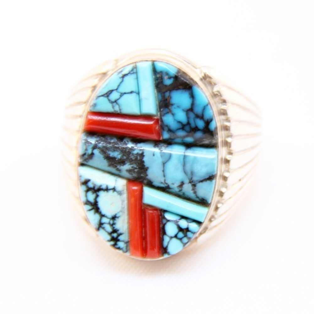 Zuni Overlay Ring OP0056