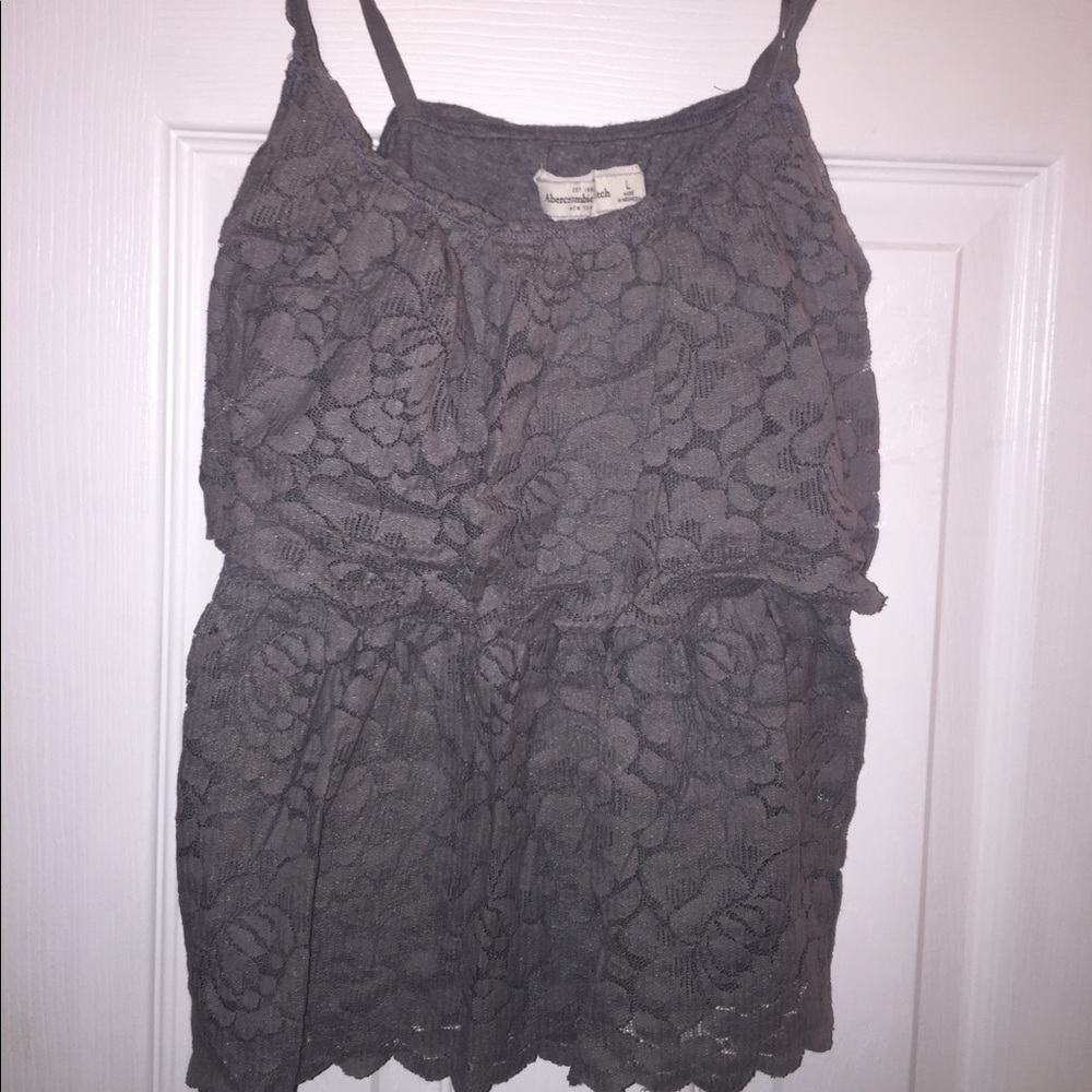 Lace tank top