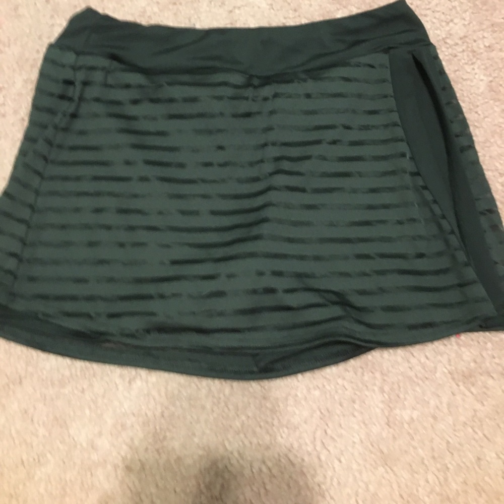High Quality Tennis Skirt with Sheer Overlay