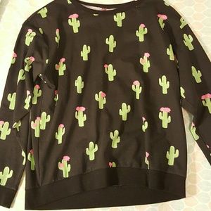 Cactus Flower Sweater
