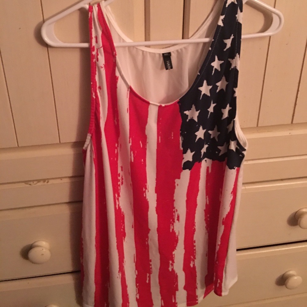 American Flag Top