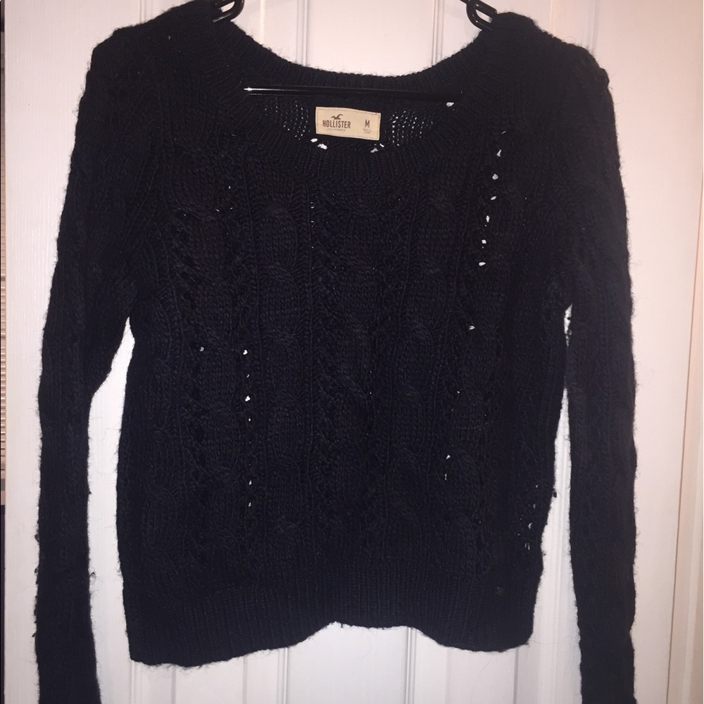 Navy blue sweater