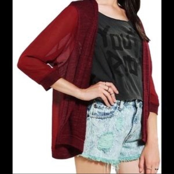 Urban Outfitters Sweaters - Urban Outfitters sheer cardigan