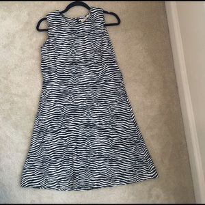 MK Animal Print Fit and Flare Dress