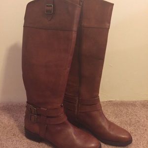Brown Leather Boots