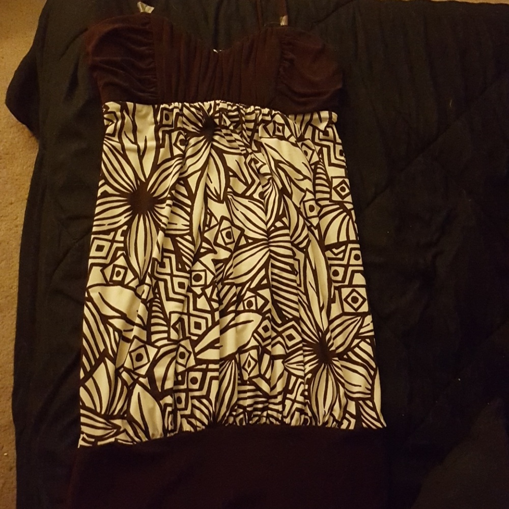 Mid thigh length dress