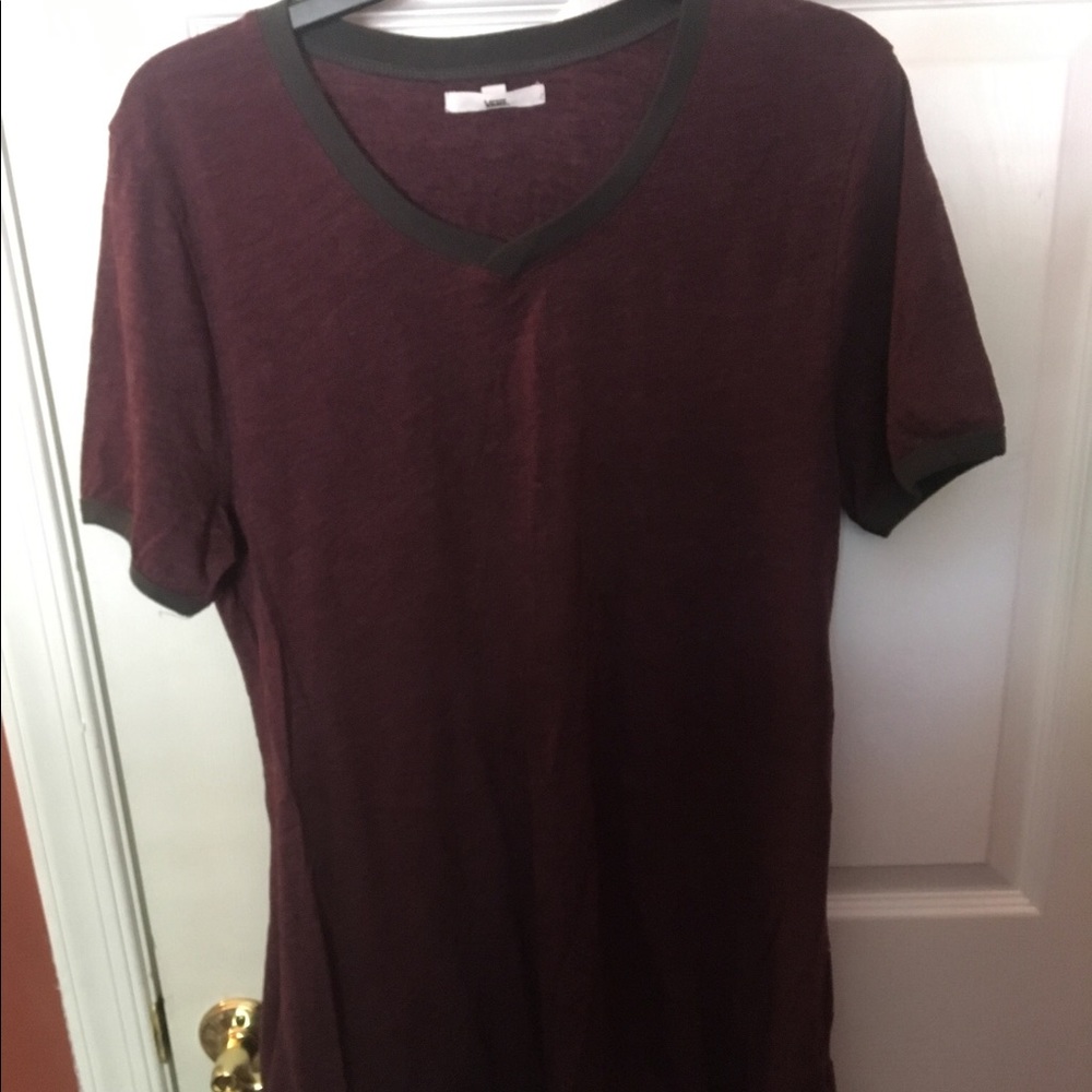 Red vans dress