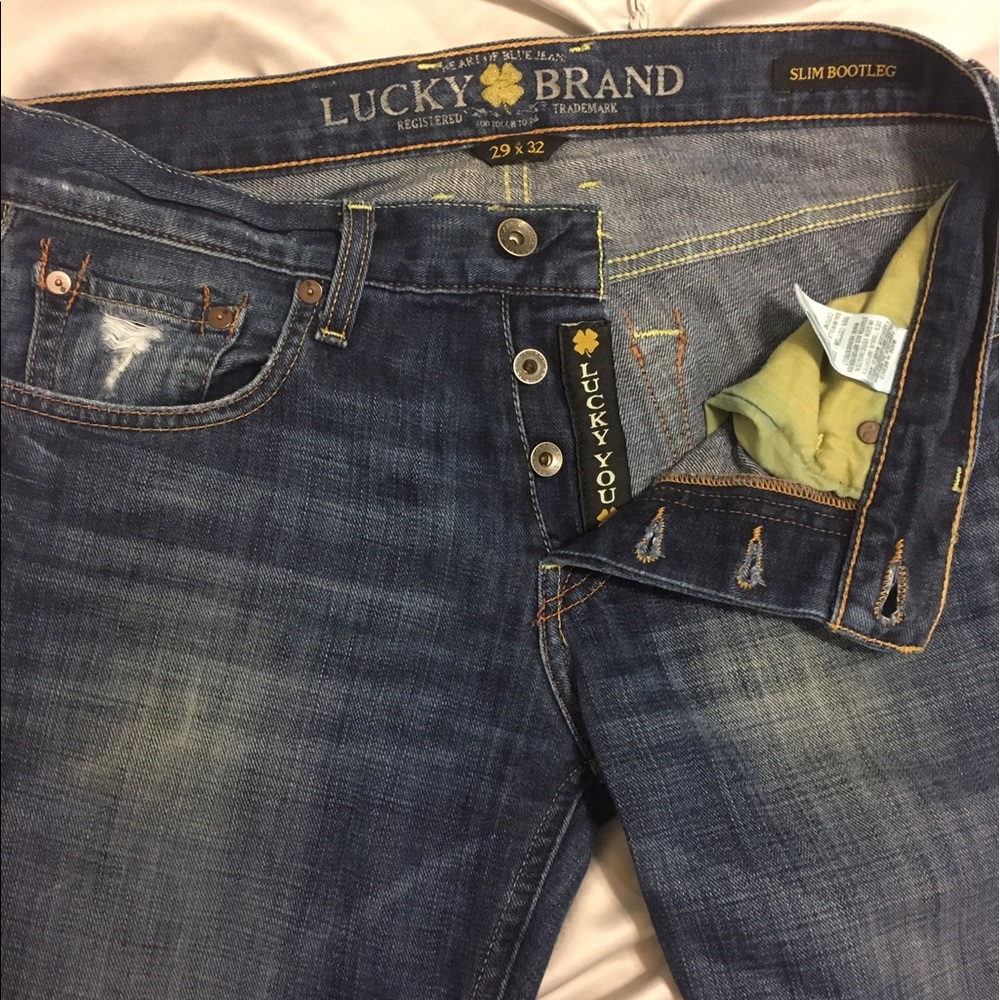 Women's Lucky Brand Jeans slim boot size 8/29x32