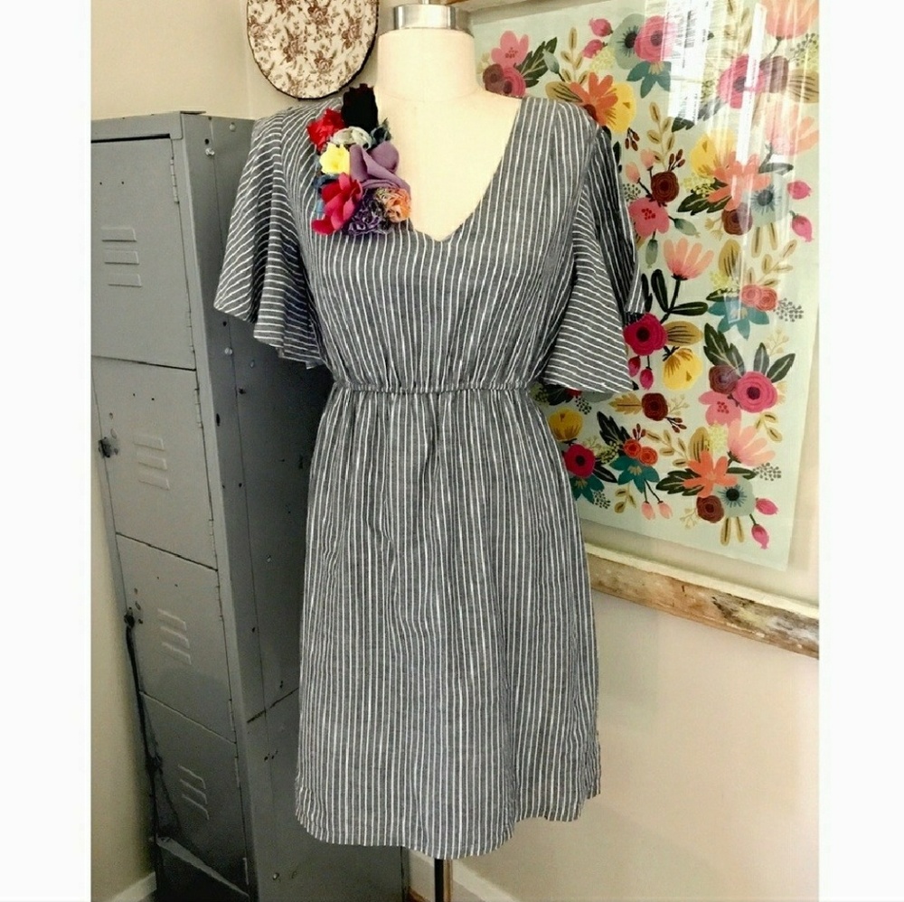 Judith March Striped Dress
