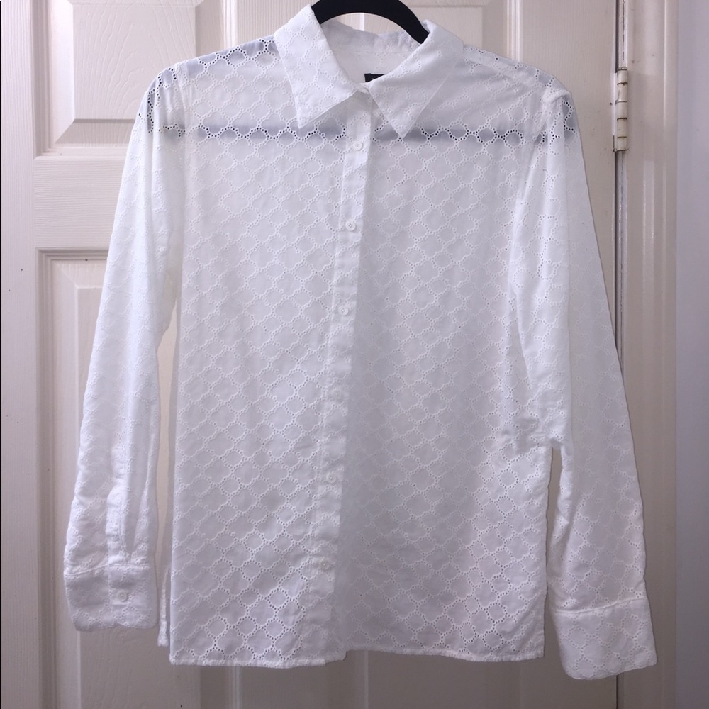 White button down shirt