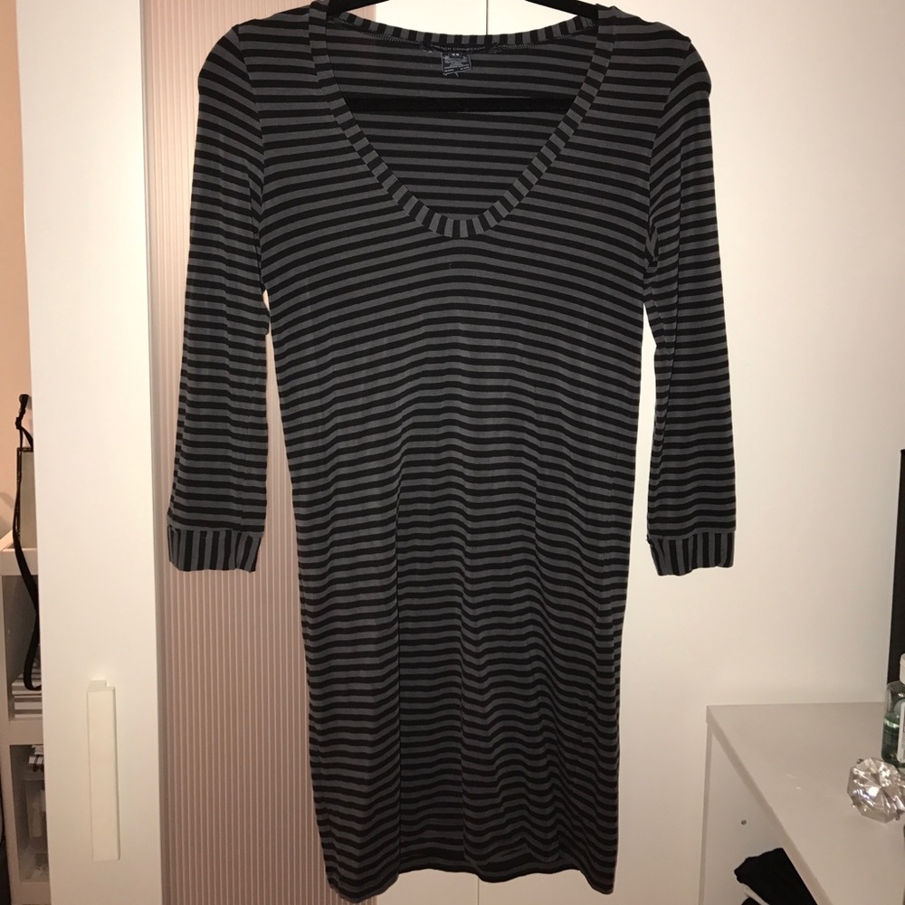 French Connection striped bodycon dress size XS