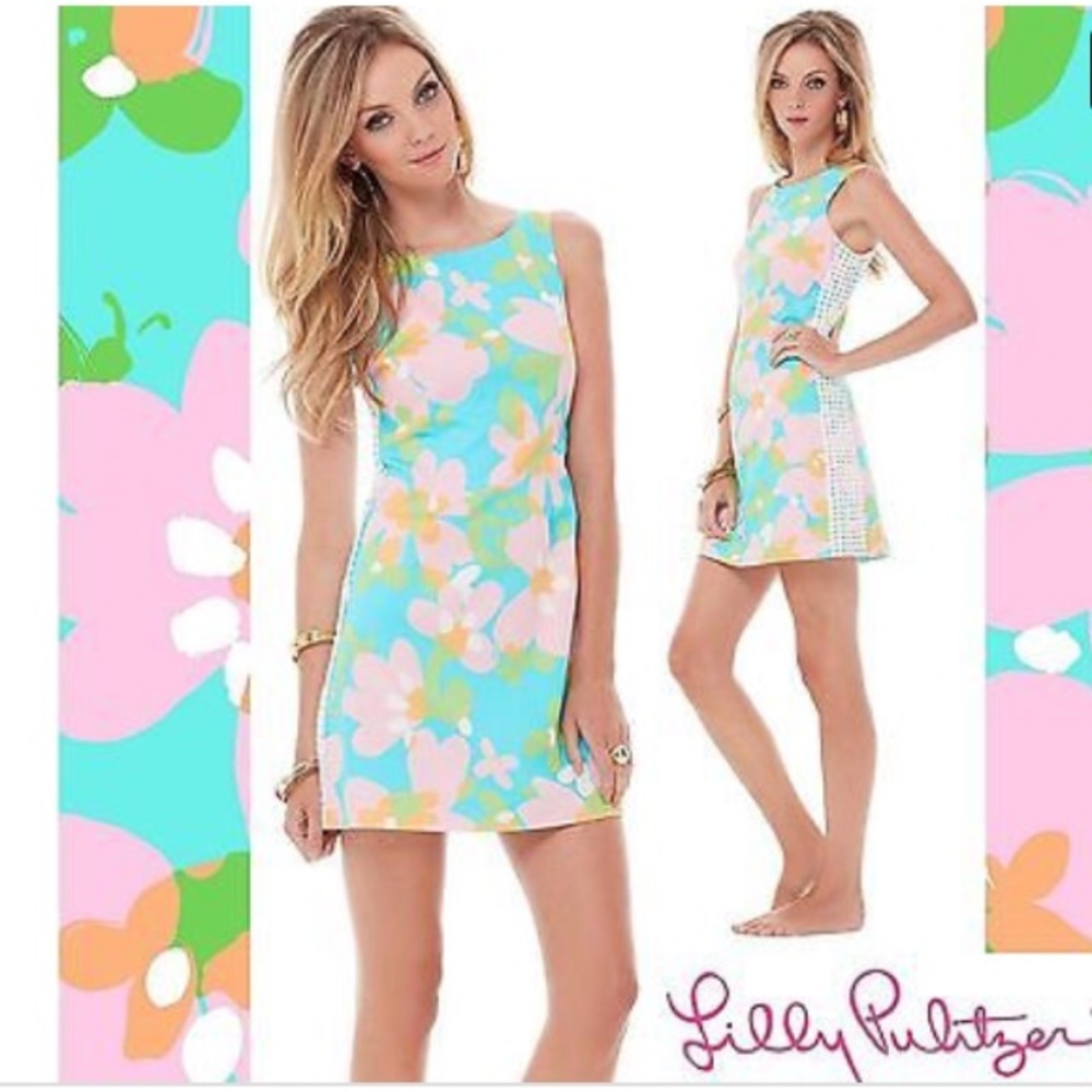 ❤️SOLD❤️ Lilly Pulitzer Delia Shift Dress - Picture 2 of 7