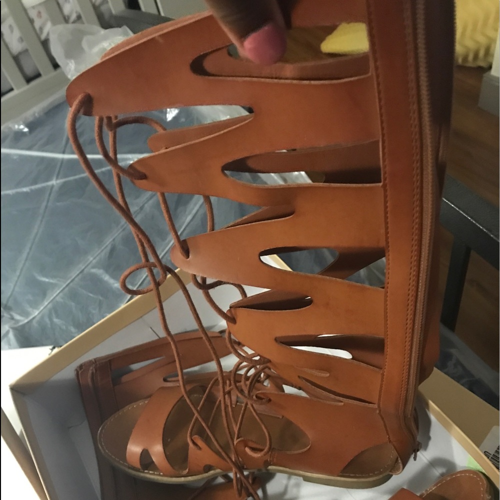 Brown sandals