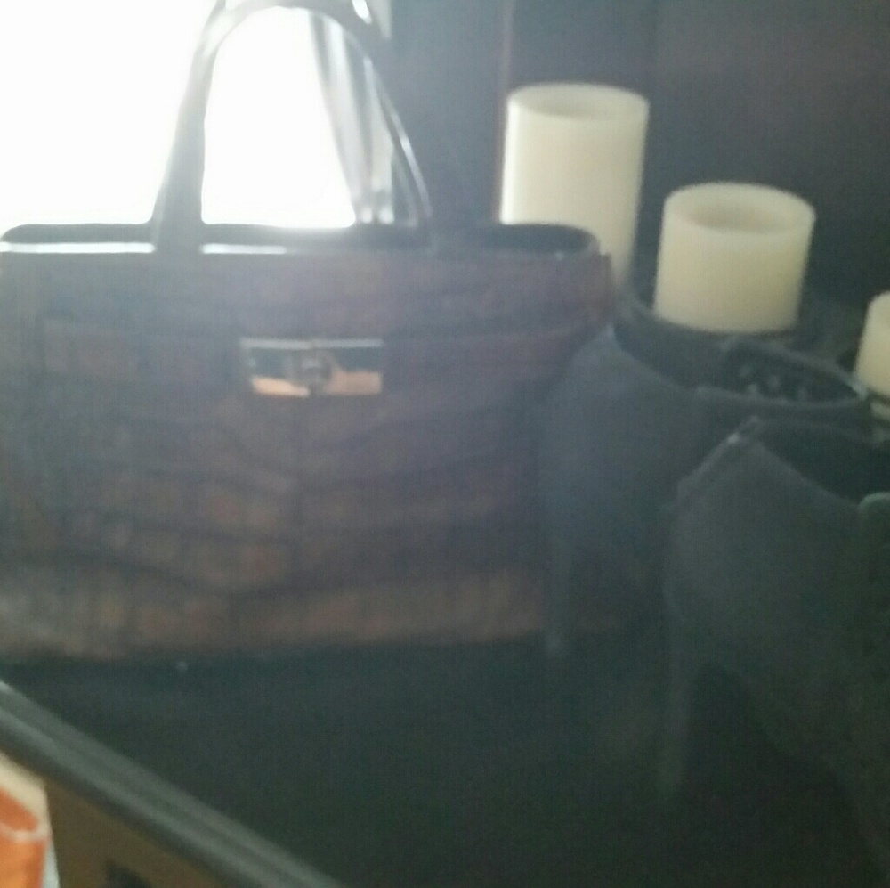 Exotic leather Furla Purse