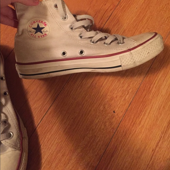 Converse Shoes | Size 6 Womens White High Top Converse | Poshmark