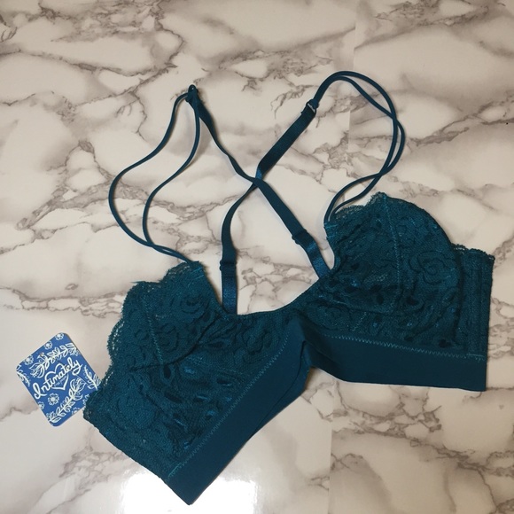 FREE PEOPLE "U" neck lace bralette - Picture 2 of 6