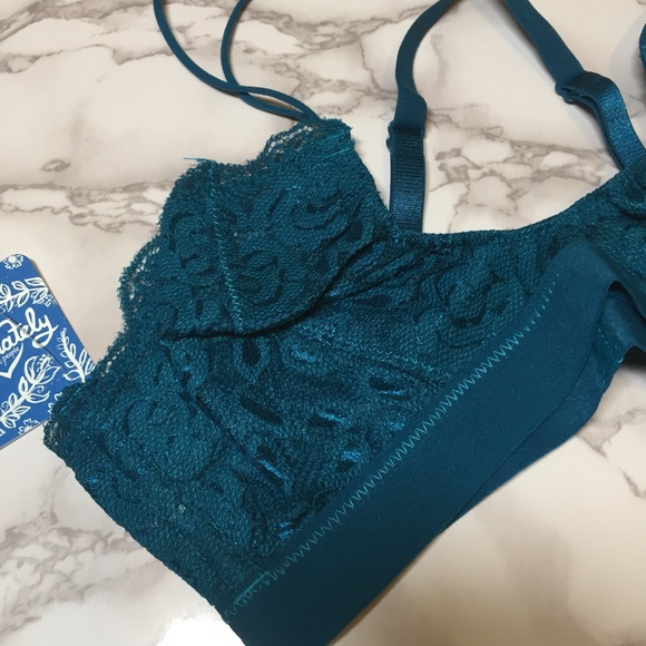 FREE PEOPLE "U" neck lace bralette - Picture 4 of 6