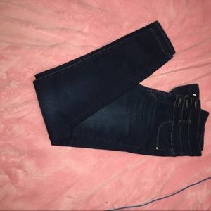 High waisted jeans
