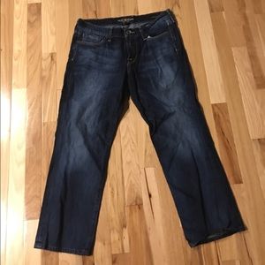 Lucky brand sweet'n straight crop jeans
