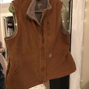 NWOT Women's Carhartt Sherpa Lined Vest