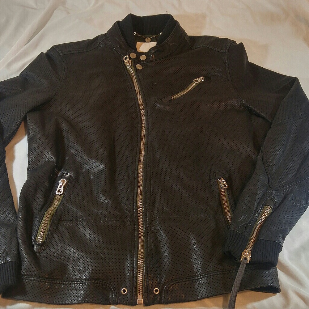 Diesel Mens leather jacket