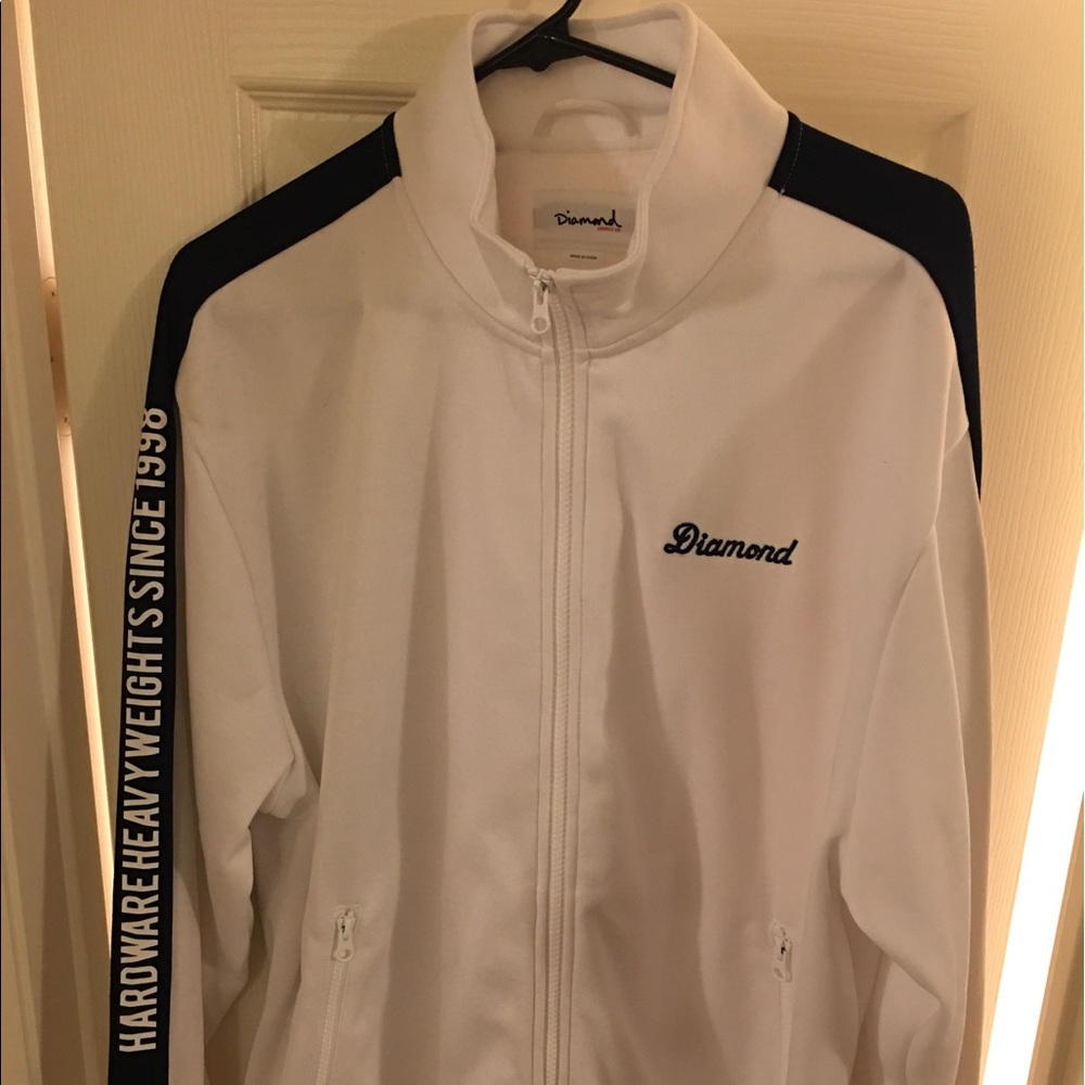 Diamond Zip-up Jacket