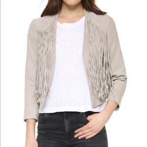 Fringed Suede Doma Jacket
