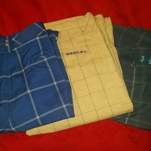 Mens Sz.38 Under Armour/Oakley Golf Shorts