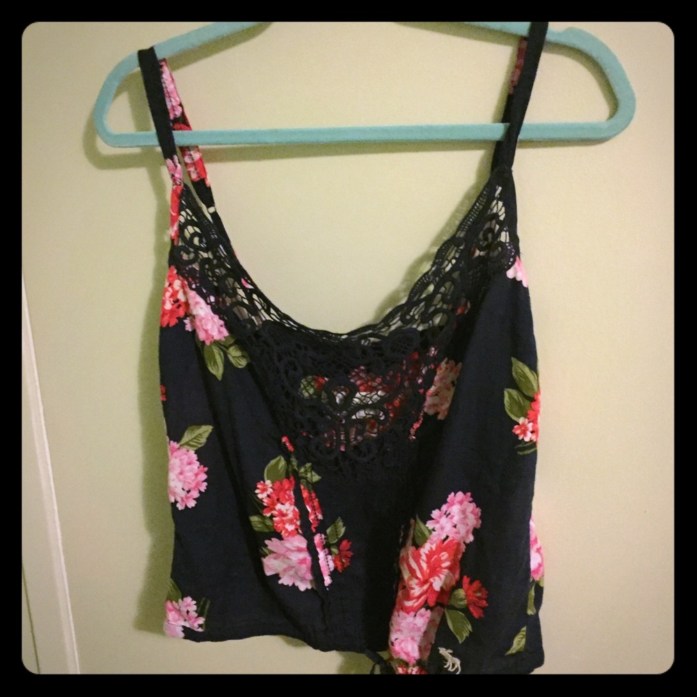 Abercrombie and Fitch Floral tank top