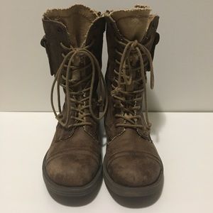 Roxy combat boots