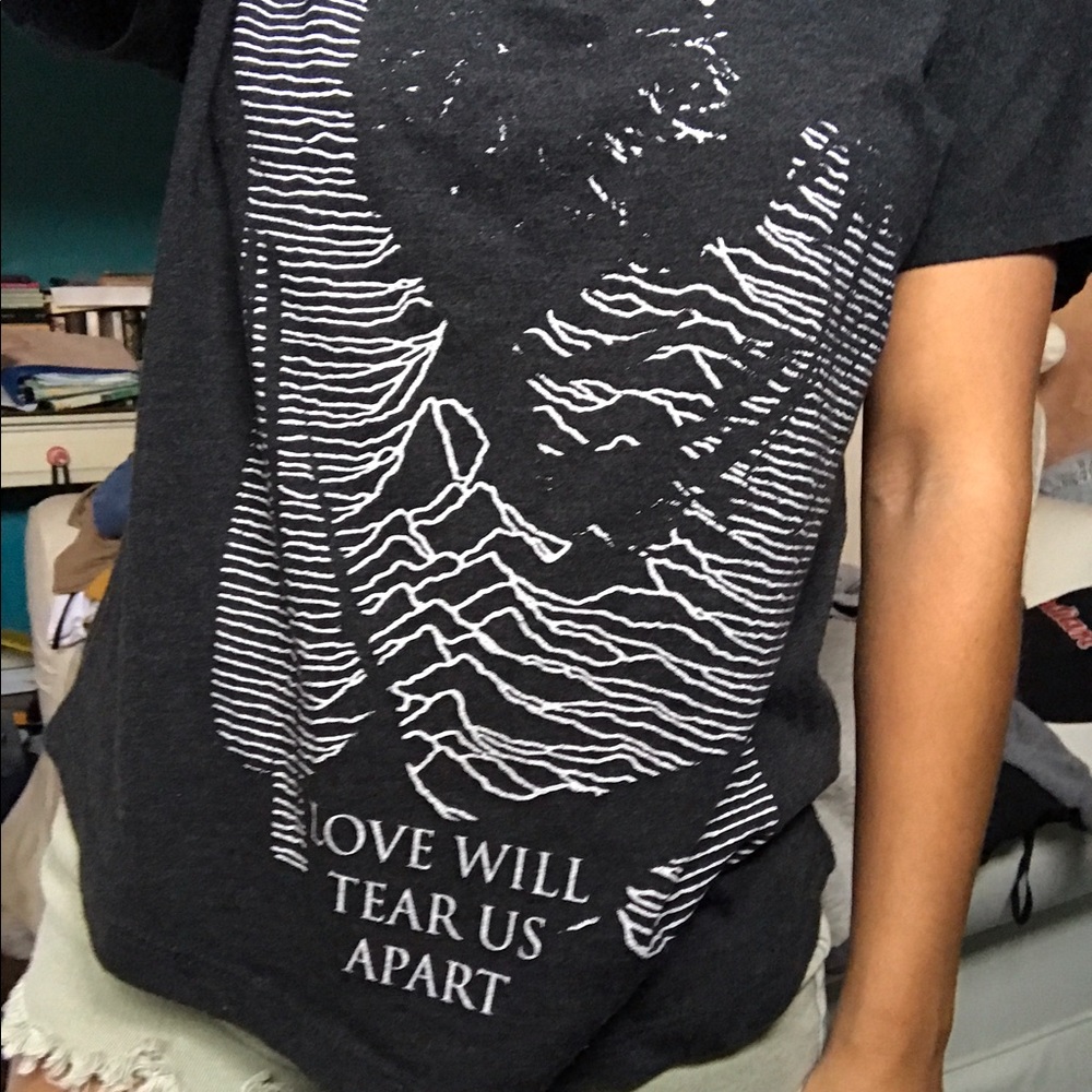 Joy division love will tear us apart t shirt