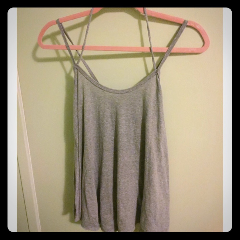 Free People Gray tank