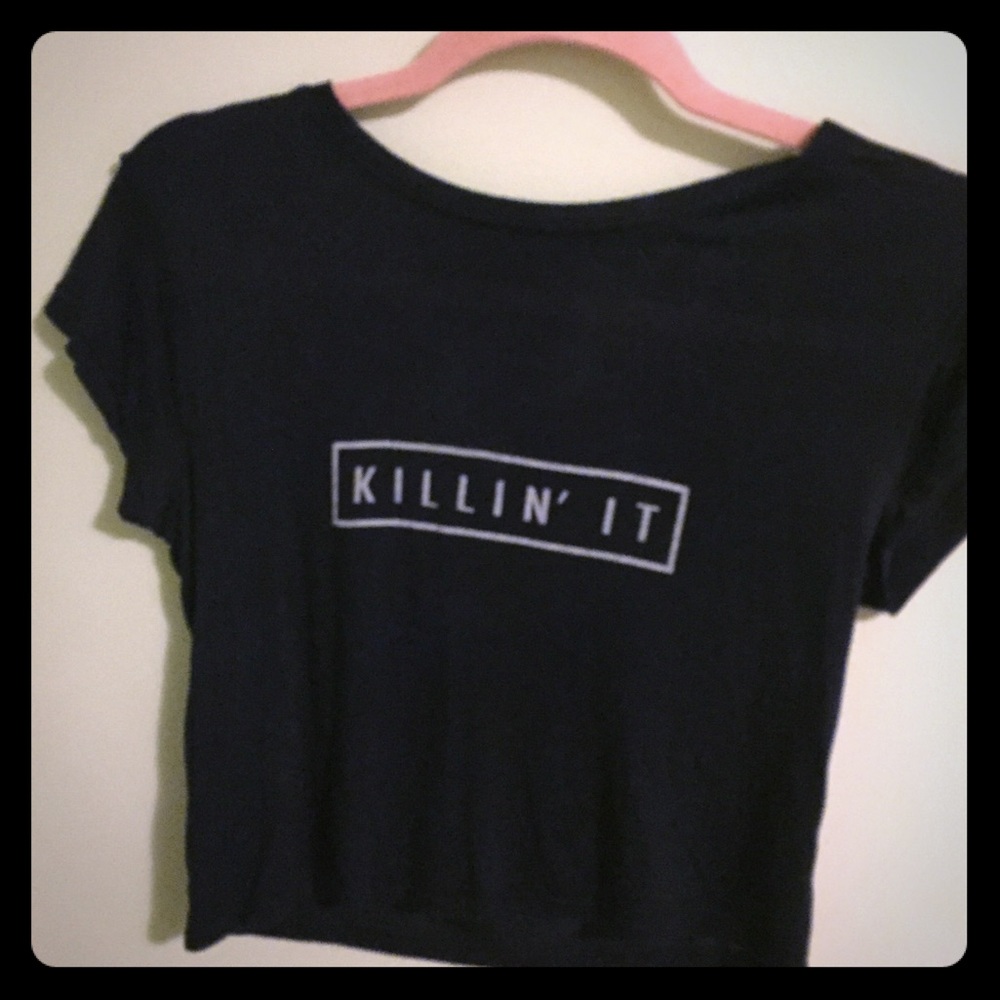 Killin It Brandy Melville Crop Top