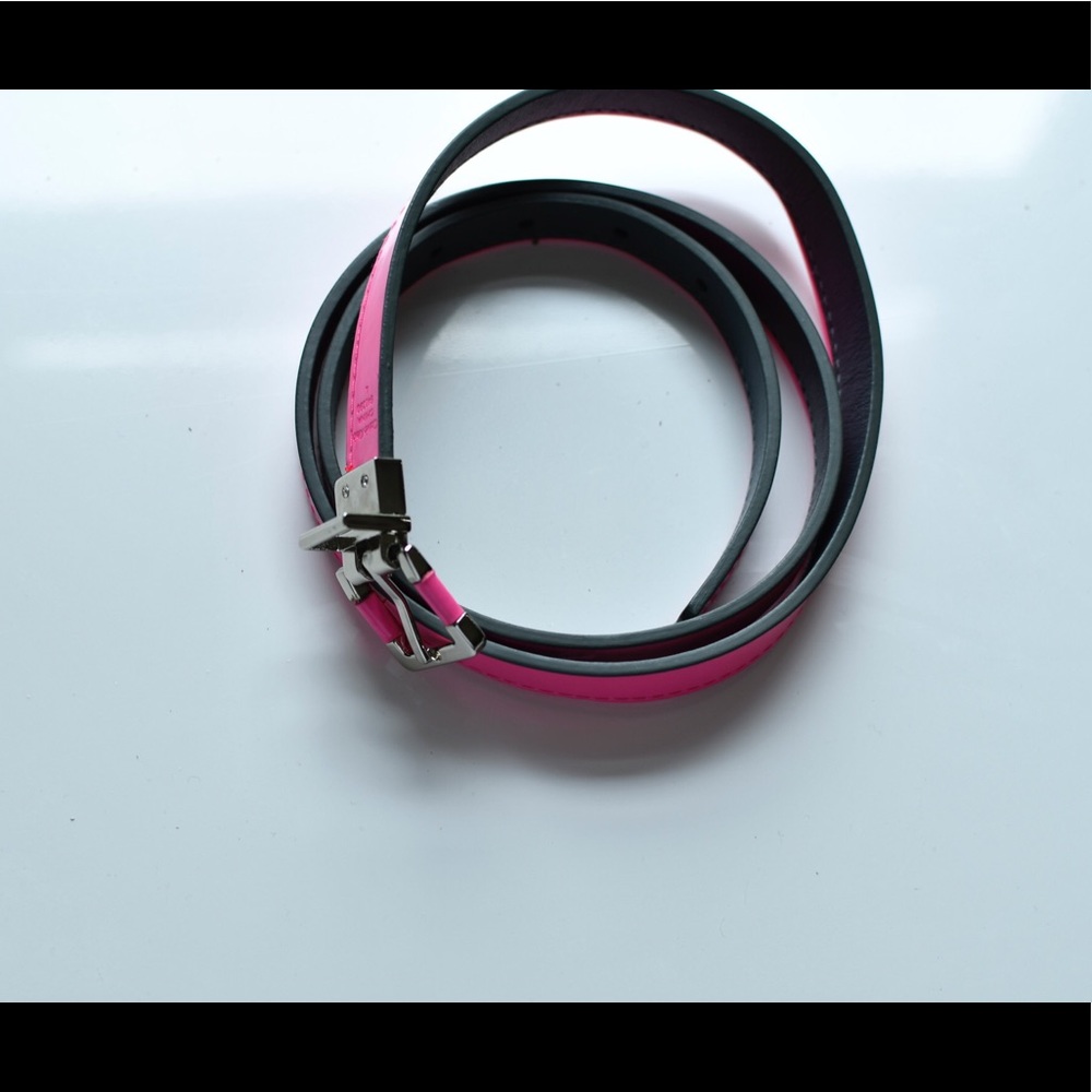 NWOT Calvin Klein pink and gray Belt