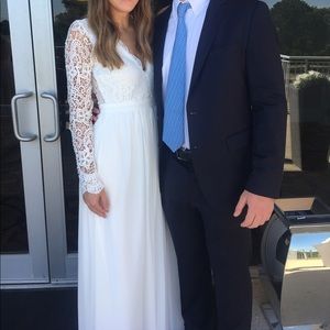 LULUS White long dress