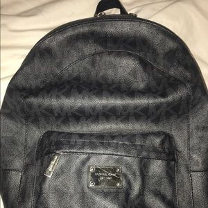 MK Black Backpack