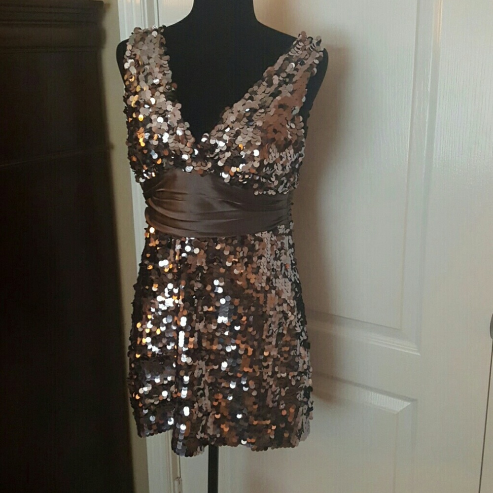 Make a  Statement  Sequence Dress