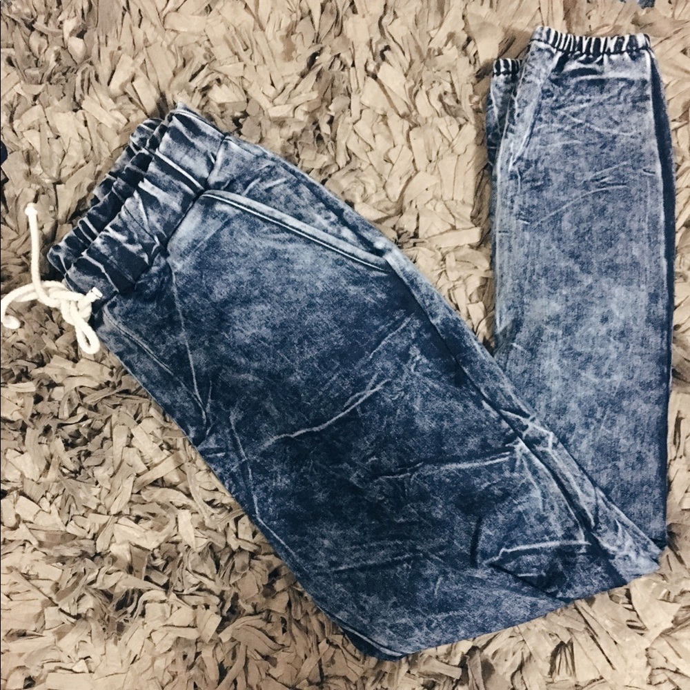 Acid Washed Joggers