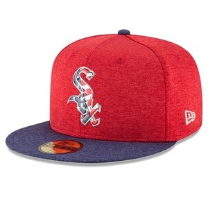 Men's white sox 2017 4th of July cap