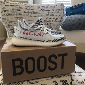 UA Yeezy Boost 350 V2 Zebra