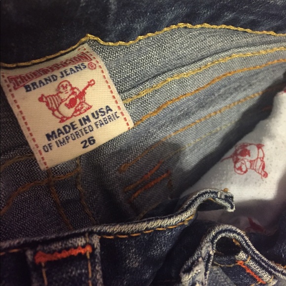 True Religion Joey Twisted Seam Jeans Size 26 - Picture 5 of 8