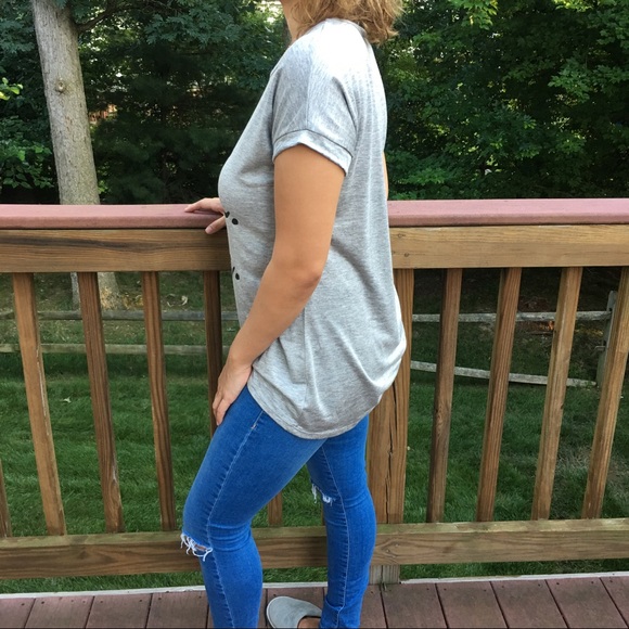 Wife Mom Boss Gray Graphic Tee - Picture 3 of 4