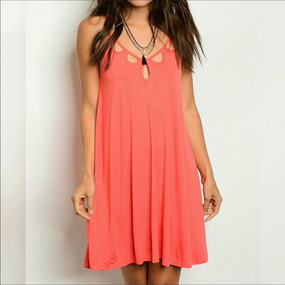 🅢🅐🅛🅔 Coral Dress