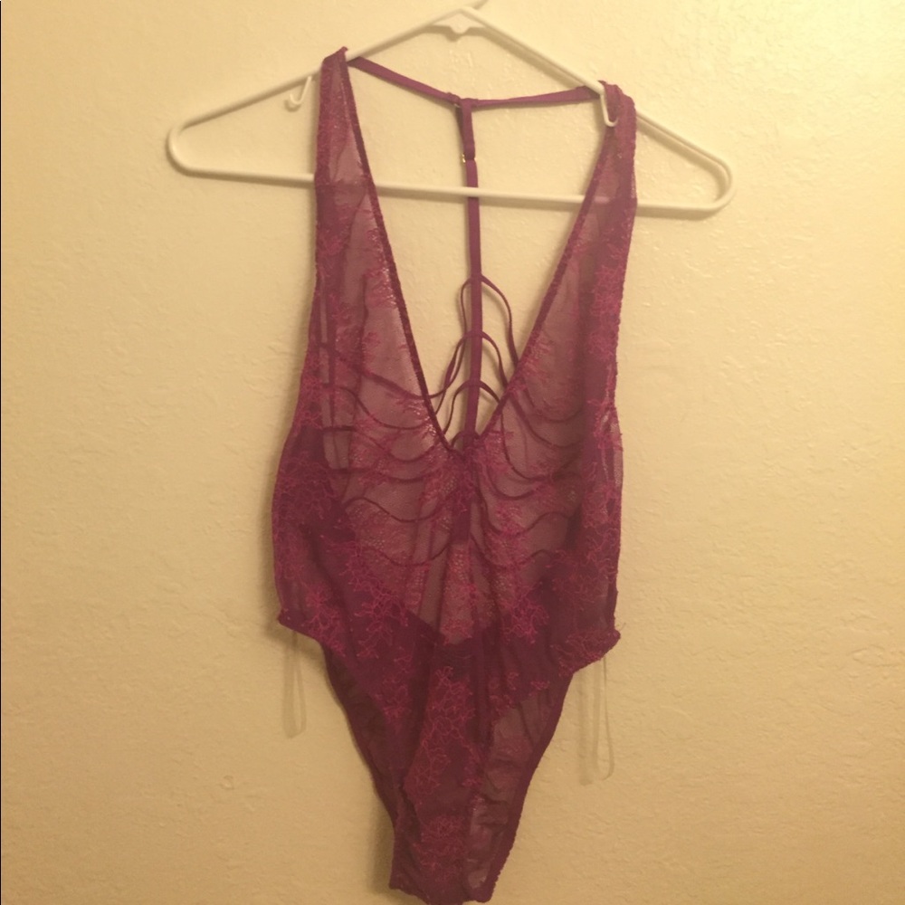 Victoria's Secret sexy chantilly lace teddy
