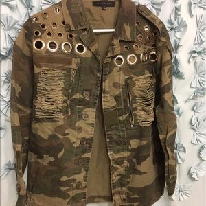 Piximarket Oversized Camouflage jacket