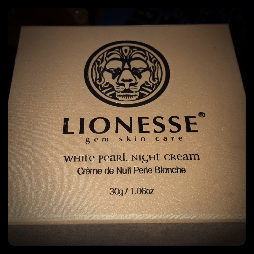 Lionesse white pearl night cream