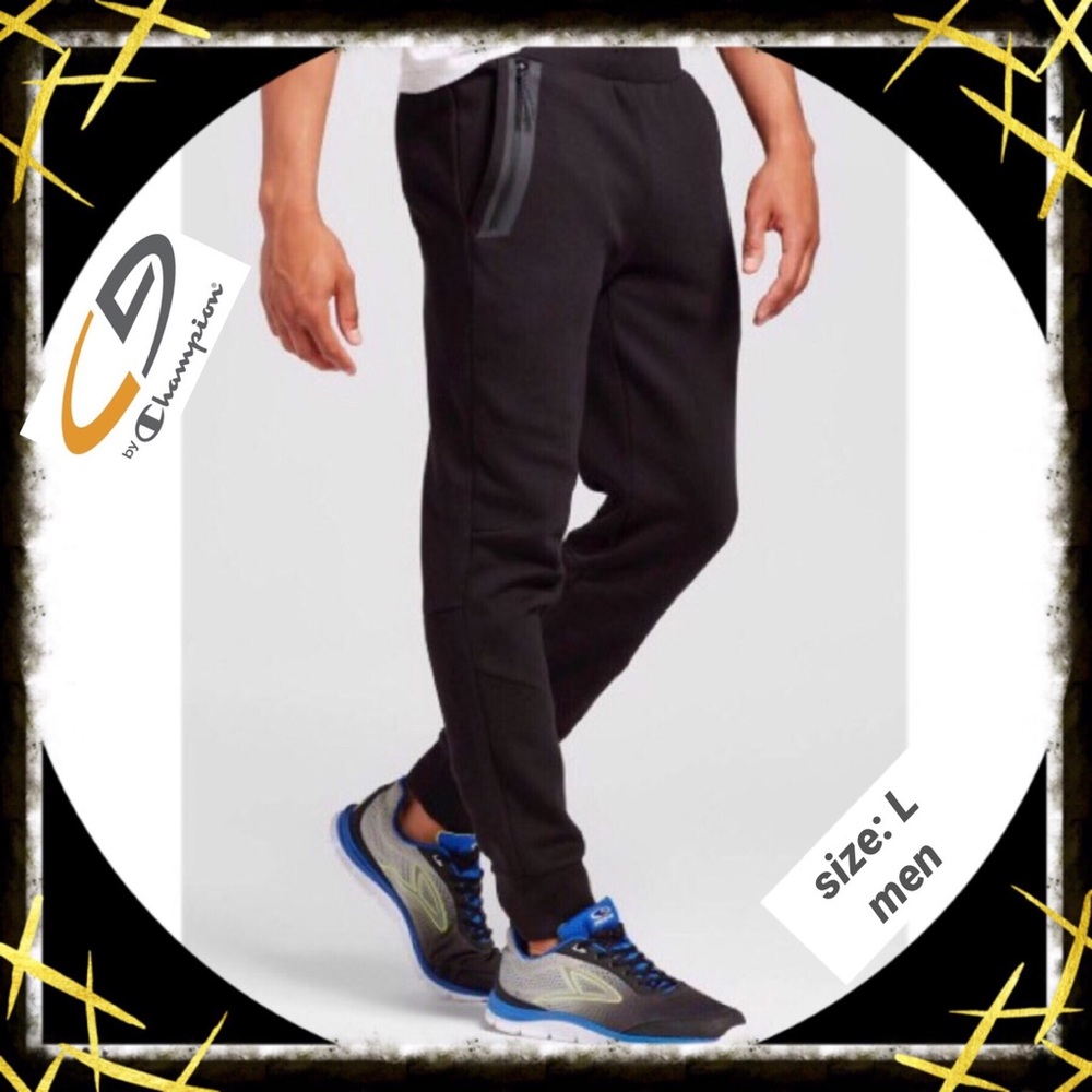 NEW C9 Champion® Men's Victory Black Fleece Pant